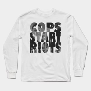 Cops Riot Long Sleeve T-Shirt